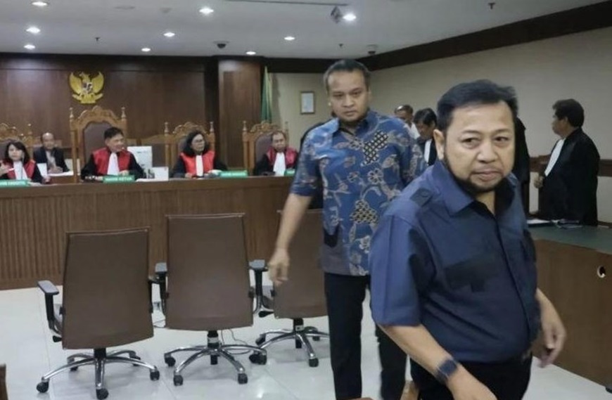 SetNov Bebas Bersyarat dari Lapas Sukamiskin Bandung